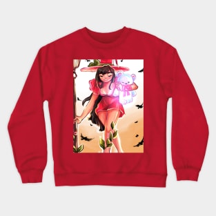 Pink Witch Crewneck Sweatshirt